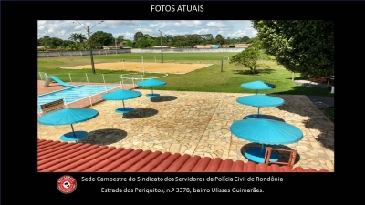 QUALIDADE DE VIDA – Com gestão voltada para o filiado, diretoria do SINSEPOL revitaliza sede campestre.